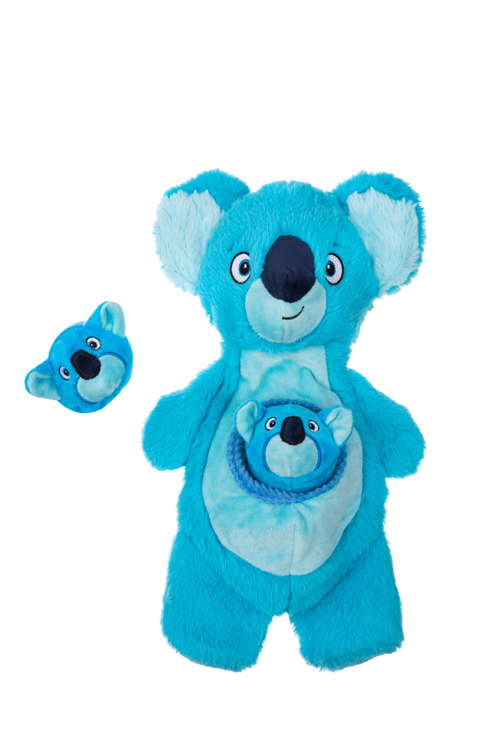Growl Sidekicks Koala Joey - Zacht en Stevig Hondenspeeltje met Piepers - afbeelding 2