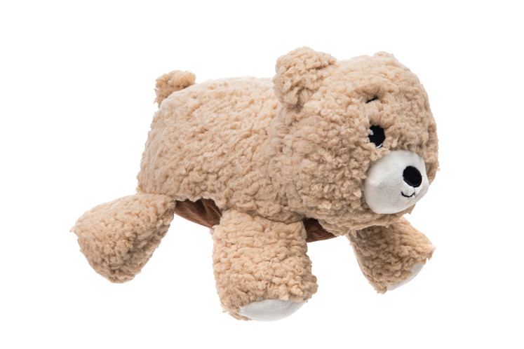 Growl Fuzzaroos Benny de Beer - Pluche Hondenspeeltje met Pieper - afbeelding 3