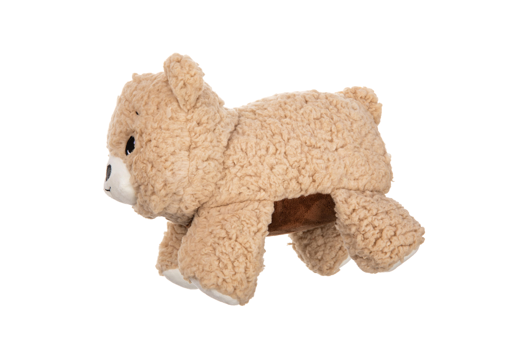 Growl Fuzzaroos Benny de Beer - Pluche Hondenspeeltje met Pieper - afbeelding 4