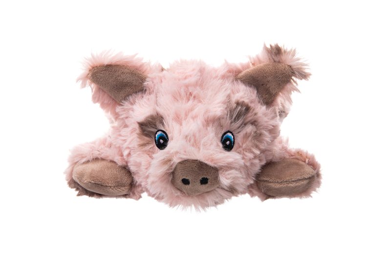 Growl Cuddlerz Snorters het Varken - Pluche Hondenspeeltje met Piepers - afbeelding 2