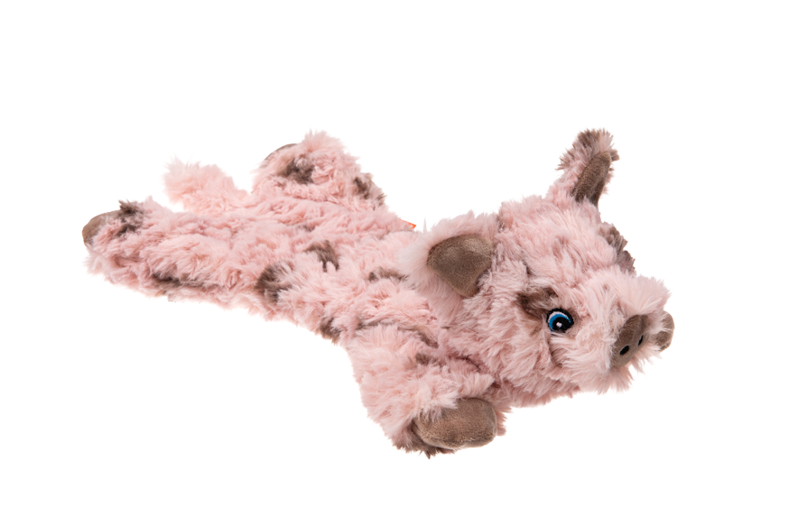 Growl Cuddlerz Snorters het Varken - Pluche Hondenspeeltje met Piepers - afbeelding 3