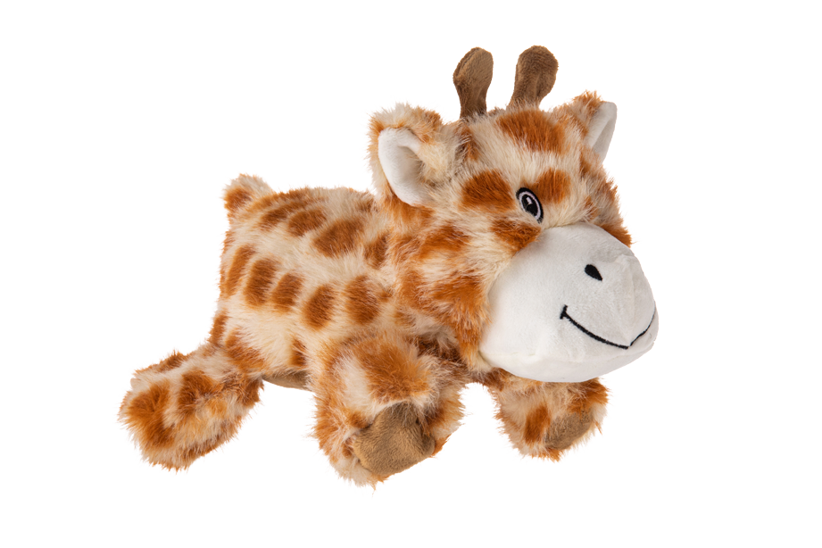Growl Snugglez Glen de Giraffe - Zacht en Stevig Hondenspeeltje - afbeelding 3