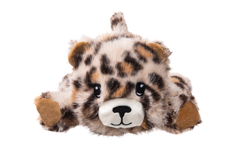 Growl Snugglez Larry het Luipaard - Zacht en Stevig Hondenspeeltje - afbeelding 2