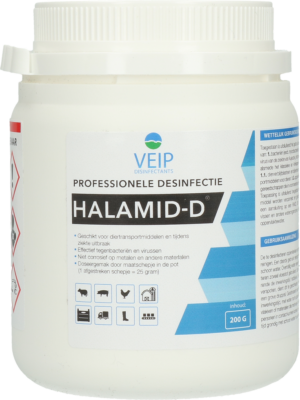 Halamid-D 200 g - Desinfectiemiddel voor dierenverblijven