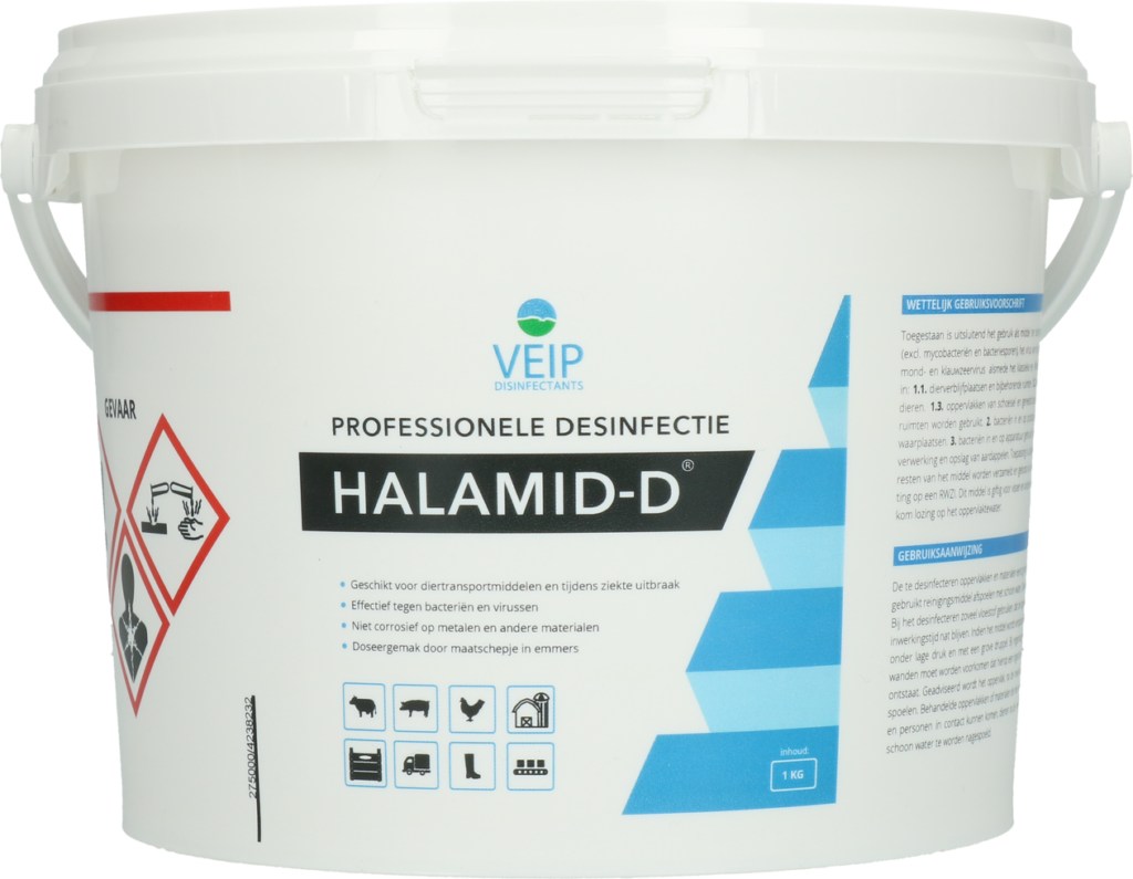 Halamid-D 1 kg - Desinfectiemiddel voor Dierverblijven - afbeelding 1