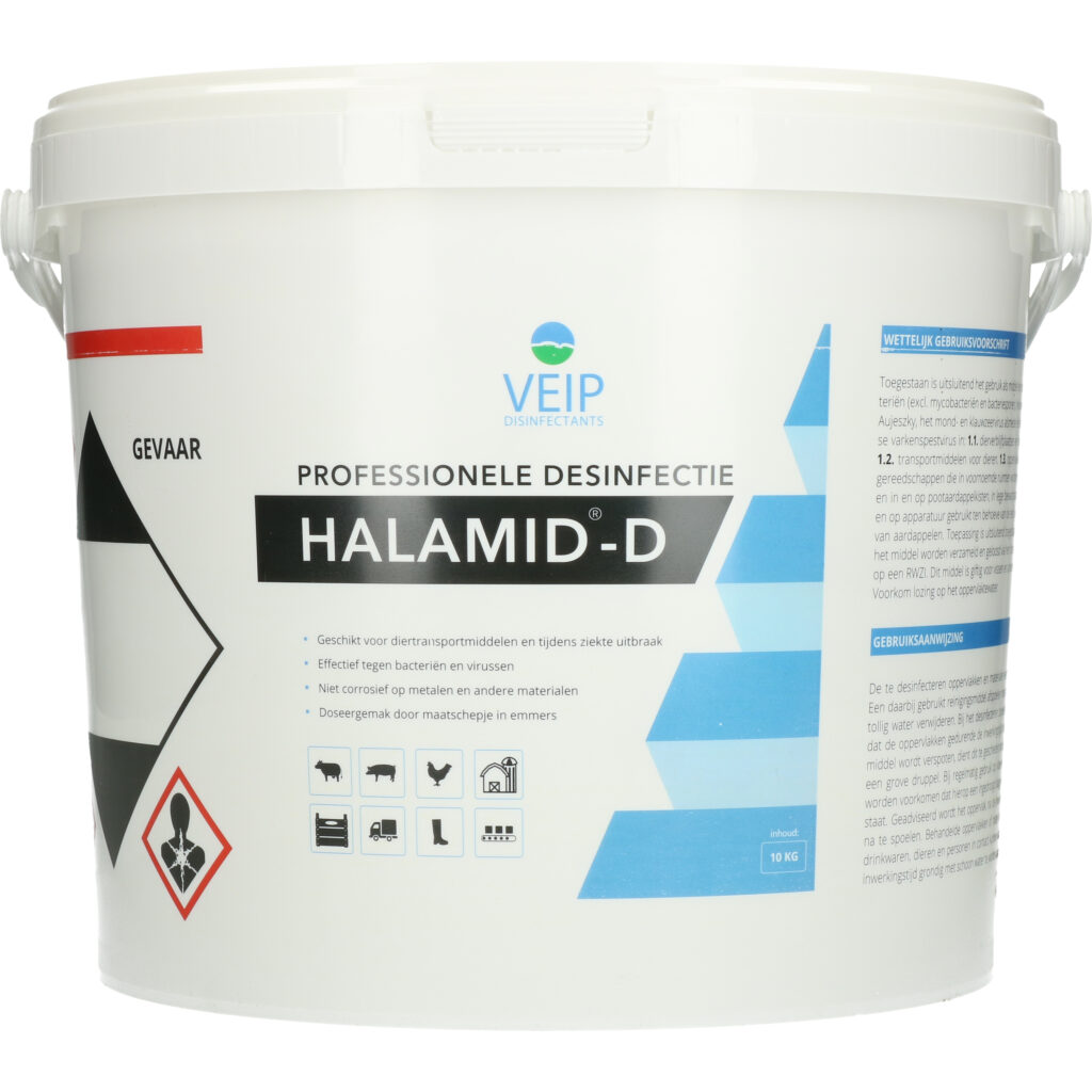 Halamid-D 10 kg - Desinfectiemiddel voor Dierverblijven - afbeelding 4