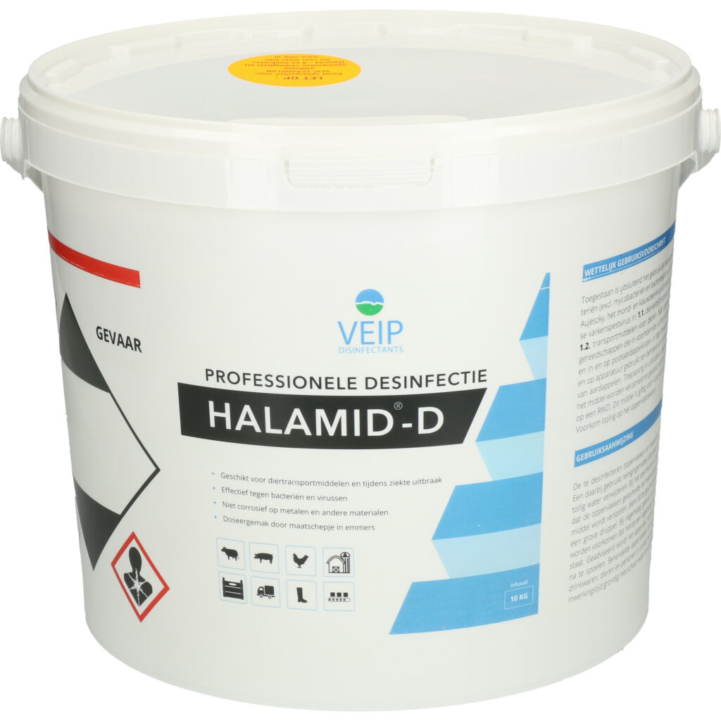 Halamid-D 10 kg - Desinfectiemiddel voor Dierverblijven - afbeelding 3