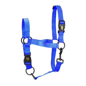 Excellent Essential Halster Blauw M - Halster voor Pony en Paard