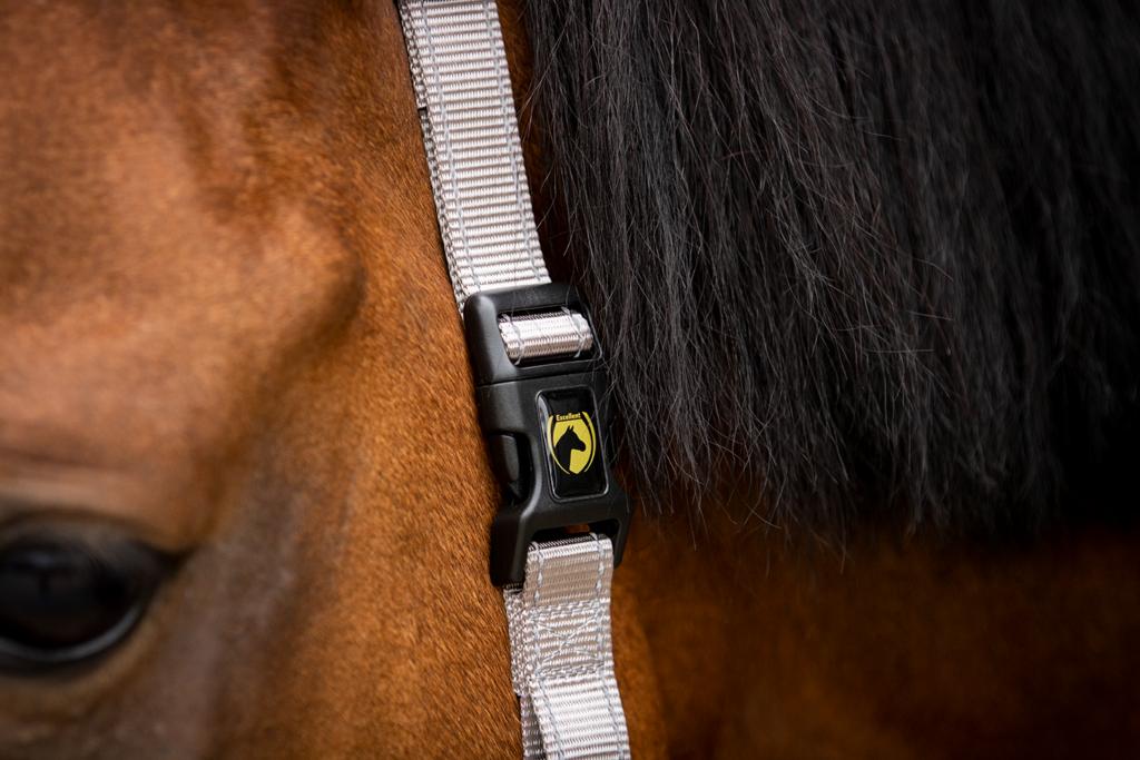 Excellent Superior Halster Grijs XS - Comfortabel en veilig voor uw paard - afbeelding 3