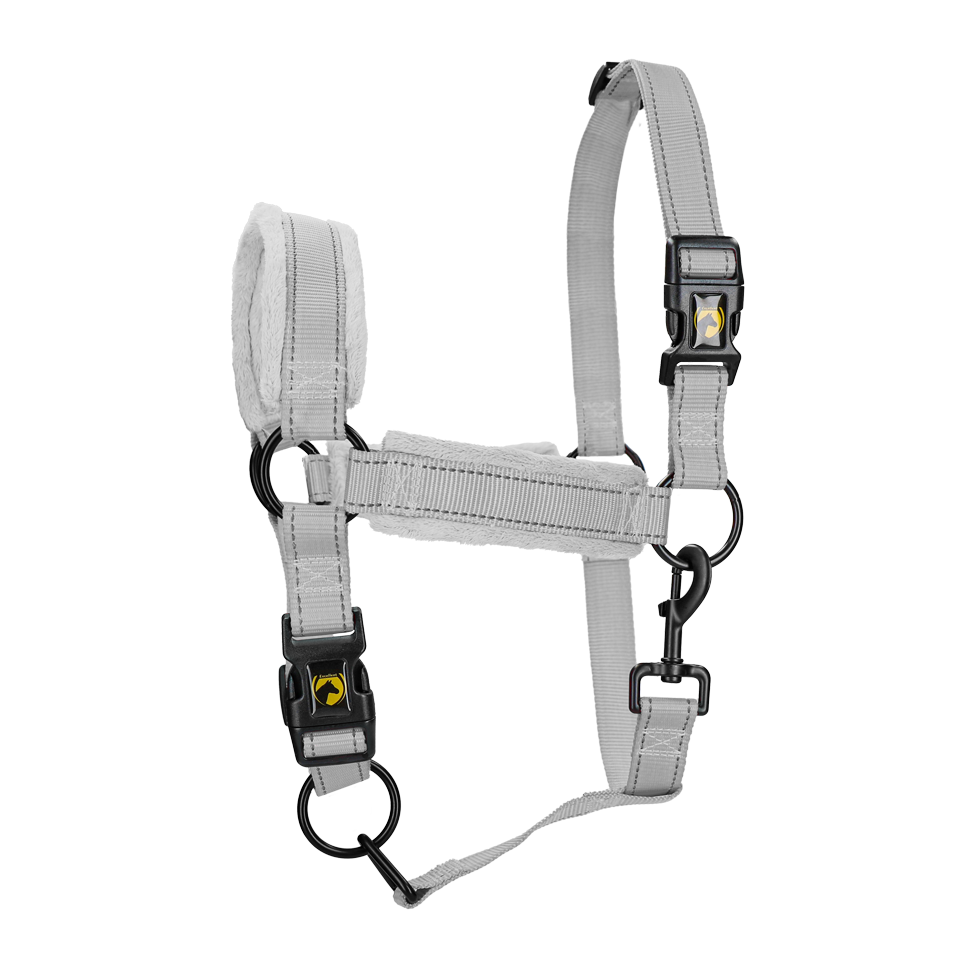 Excellent Superior Halster Grijs S - Comfortabel en veilig voor uw paard