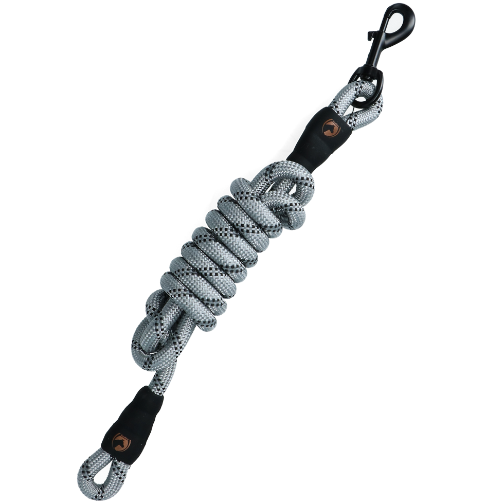 Halstertouw Exclusive Reflective Grijs 2m - Excellent - afbeelding 2