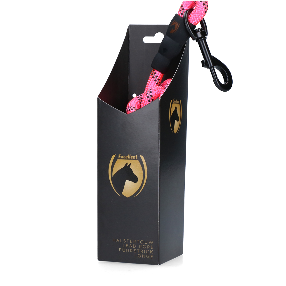 Halstertouw Exclusive Reflective Roze 2m - Excellent - afbeelding 1