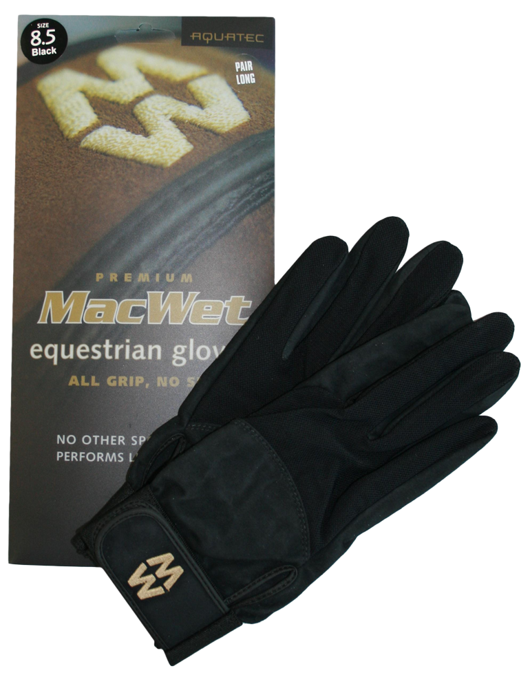 MacWet Micro Mesh Wit 9 - Zomer Rijhandschoen voor Ruiters - afbeelding 2