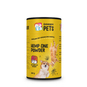 Excellent Pets Hemp One Powder 250 g - Hennepbloem poeder voor honden en katten