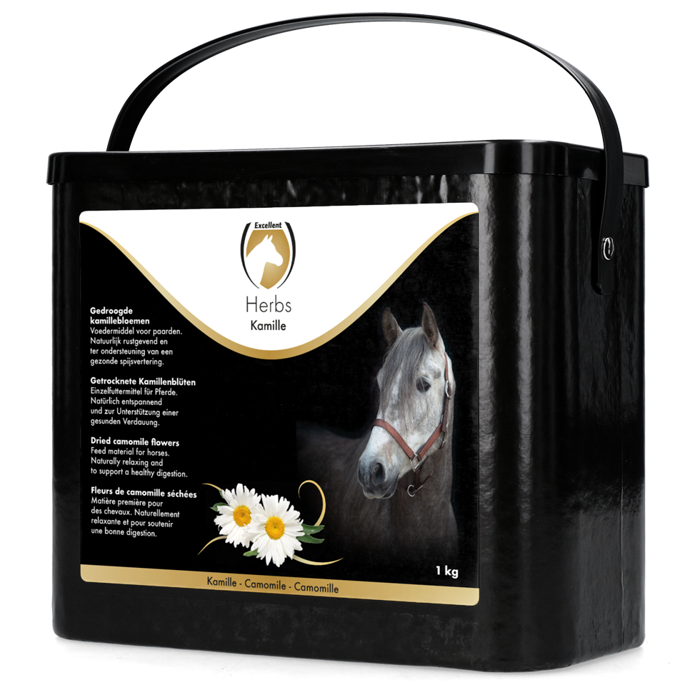 Excellent Horse Herbs Kamille 1 kg - Supplement voor Paarden - afbeelding 1