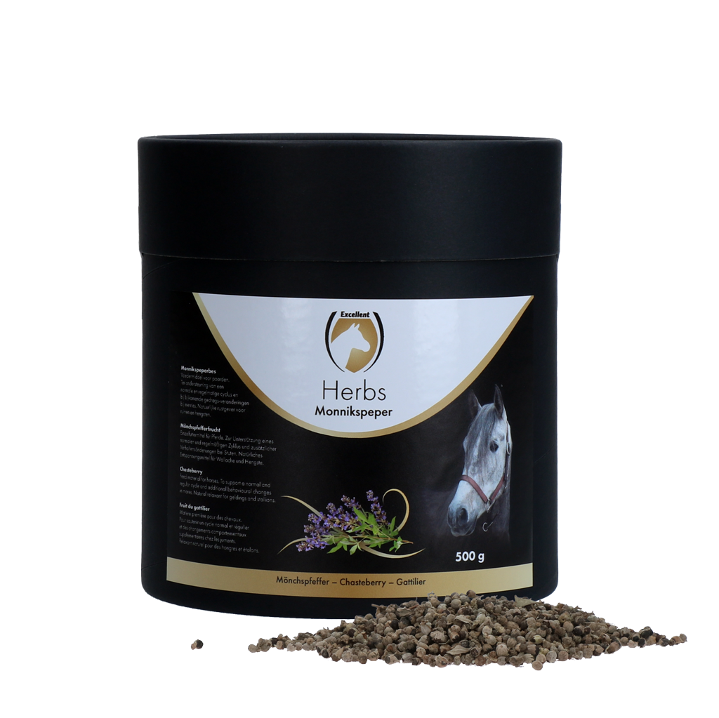 Excellent Horse Herbs Monnikspeper 500 g - Supplement voor Paarden - afbeelding 1