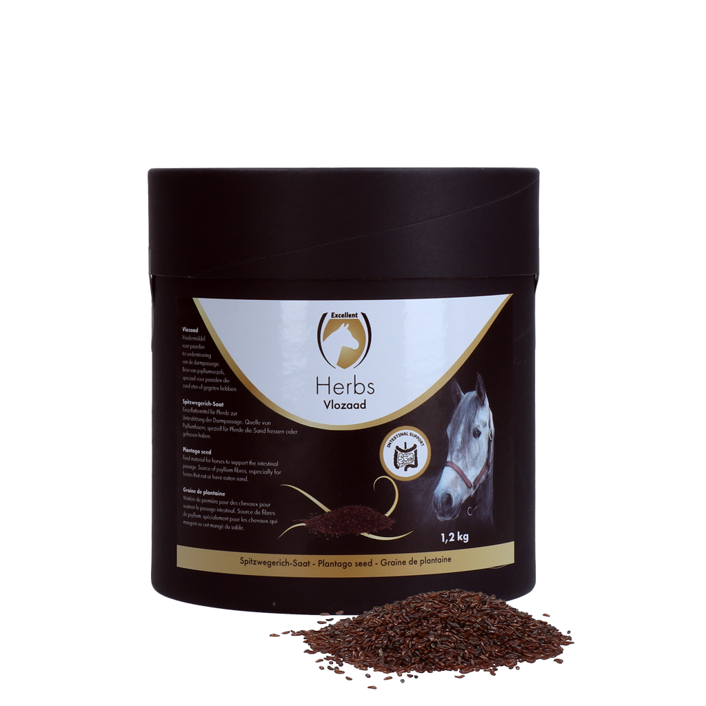 Excellent Horse Herbs Vlozaad 1,2 kg - Ondersteuning van de darmpassage - afbeelding 1