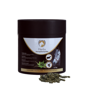 Excellent Horse Herbs Hennepbloempellets 1,5 kg - Ondersteunt Darmwerking