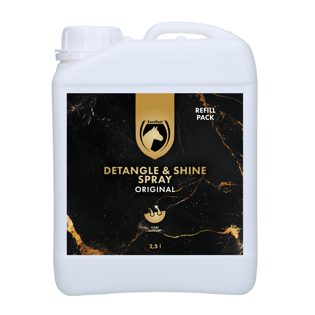 Excellent Horse Hi Gloss Spray Refill 2,5 l - Glansspray voor Staart en Manen - afbeelding 1
