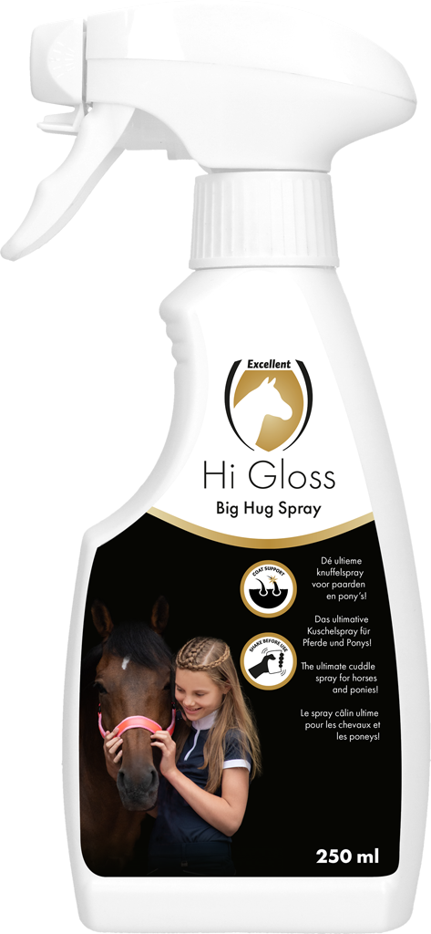 Excellent Horse Hi Gloss Big Hug Spray 250 ml - Knuffelspray voor Paarden