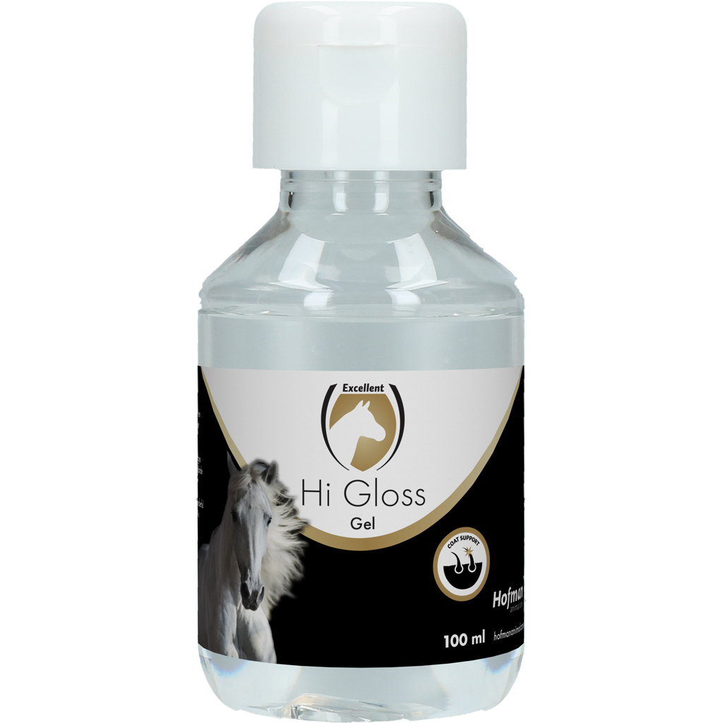 Excellent Horse Hi Gloss Gel 100 ml - Glansgel voor staart en manen - afbeelding 1