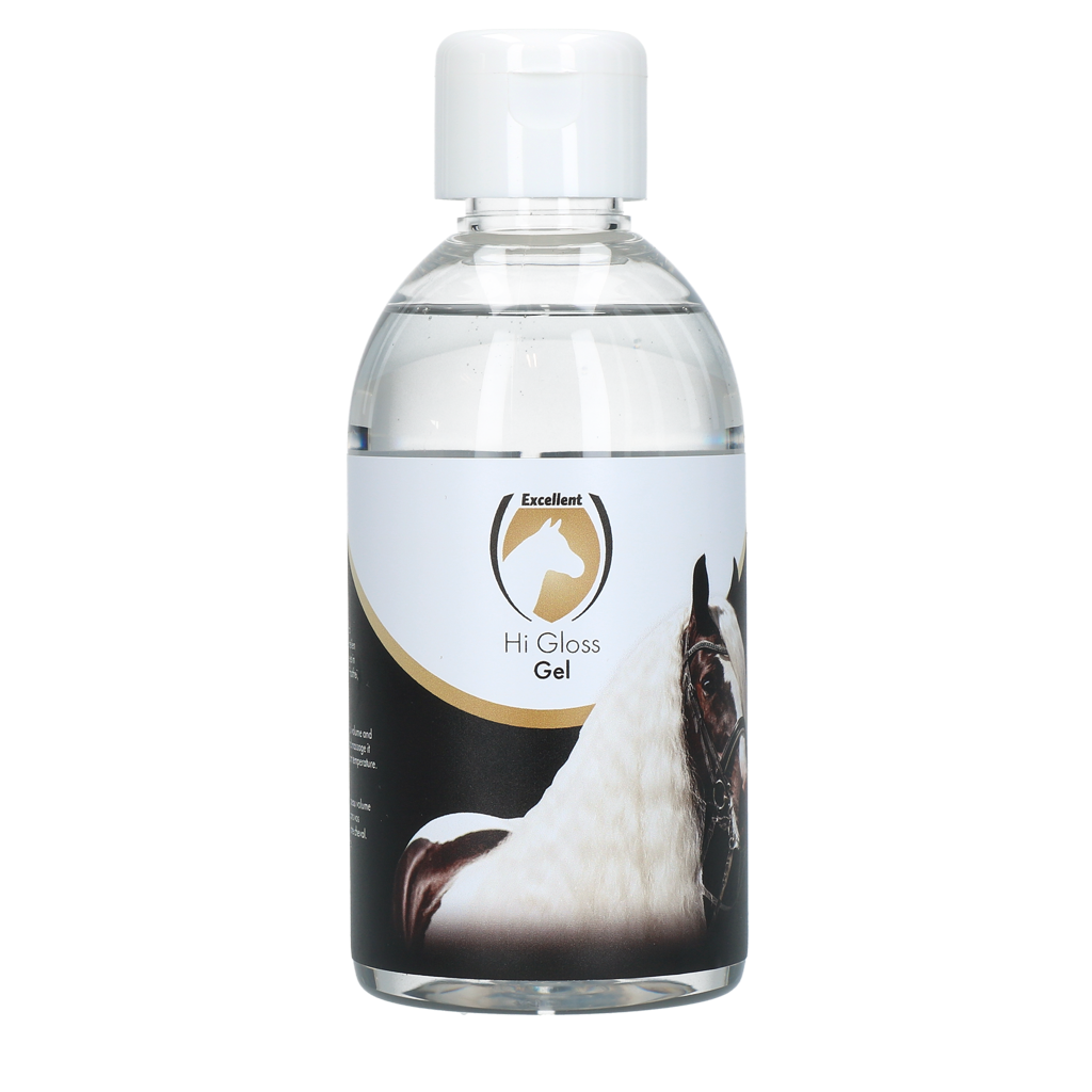 Excellent Horse Hi Gloss Gel 250 ml - Glansgel voor Staart en Manen - afbeelding 1