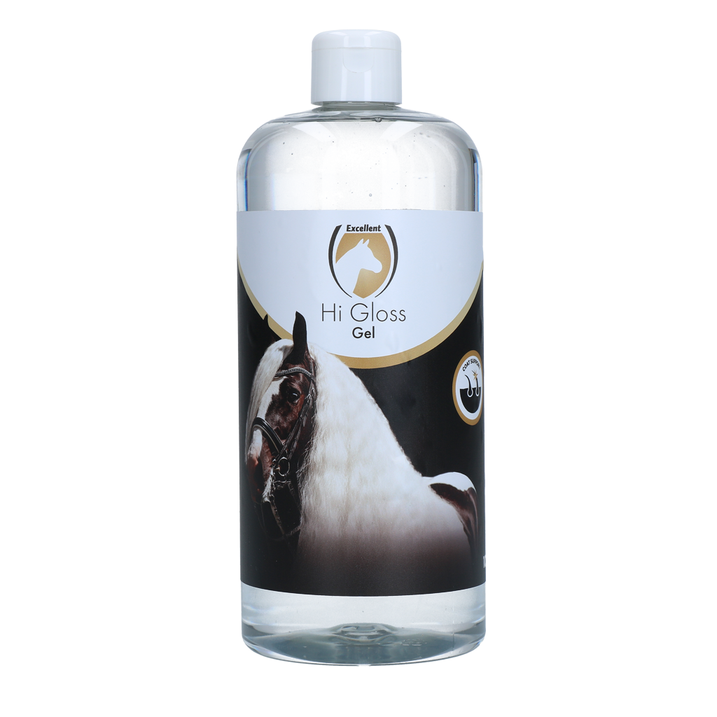 Excellent Horse Hi Gloss Gel 1 l - Glansgel voor Staart en Manen - afbeelding 1