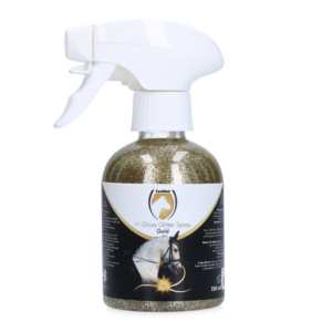 Excellent Horse Hi Gloss Glitter Spray Gold 250 ml - Voor een sprankelende vacht