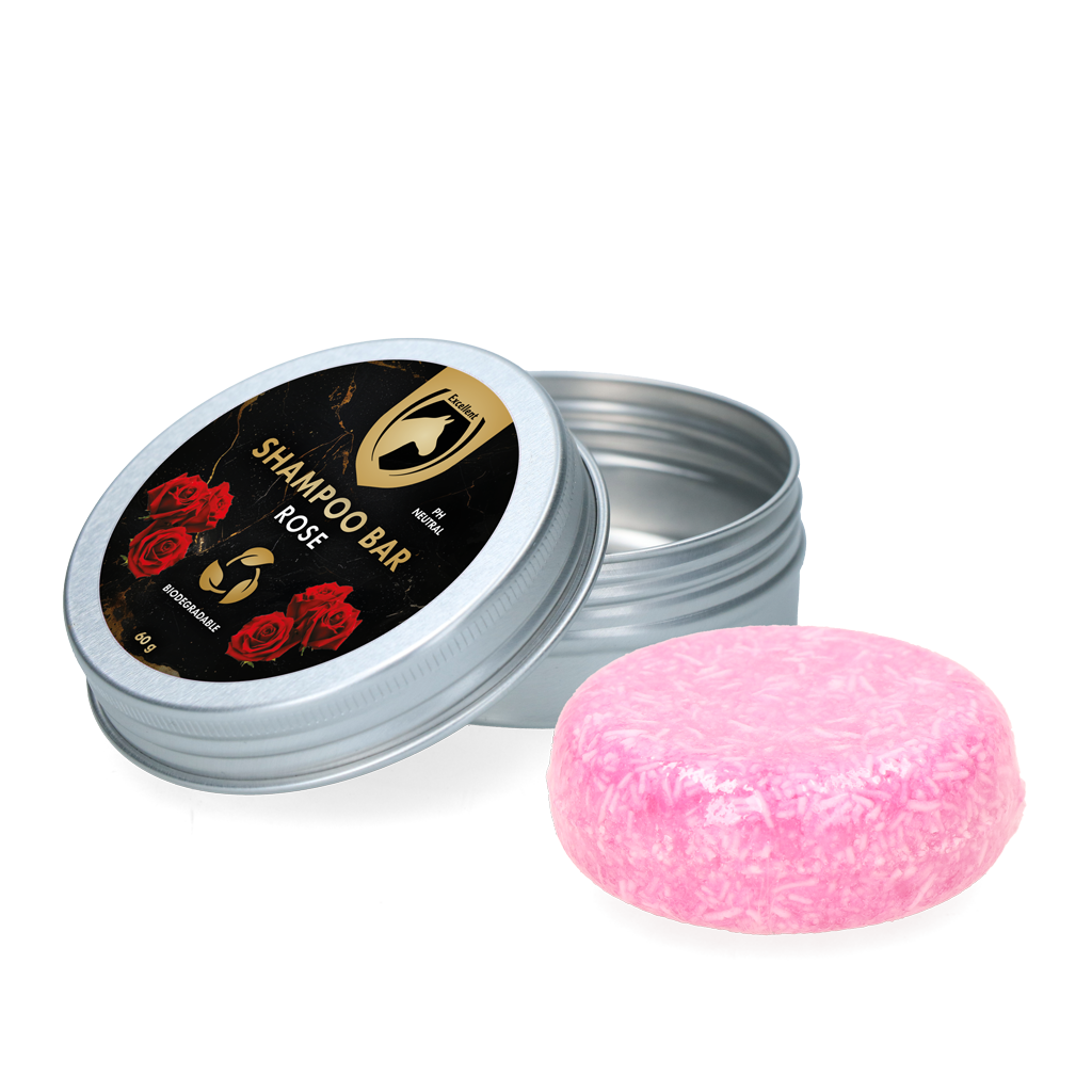 Excellent Horse Hi Gloss Shampoo Bar Rozen 60 g - afbeelding 1