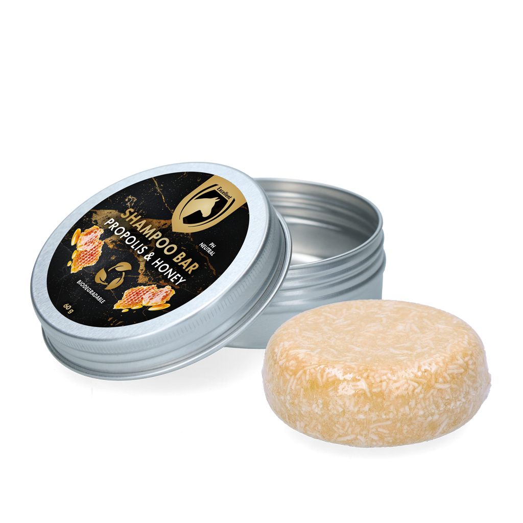 Excellent Horse Hi Gloss Shampoo Bar Propolis & Honing 60 g - afbeelding 1