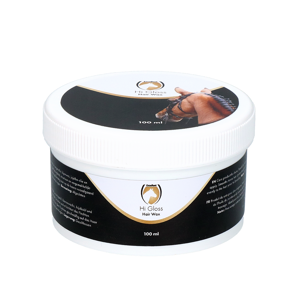 Excellent Horse Hi Gloss Hair Wax 100 ml - Voor verzorging van manen en staart - afbeelding 3