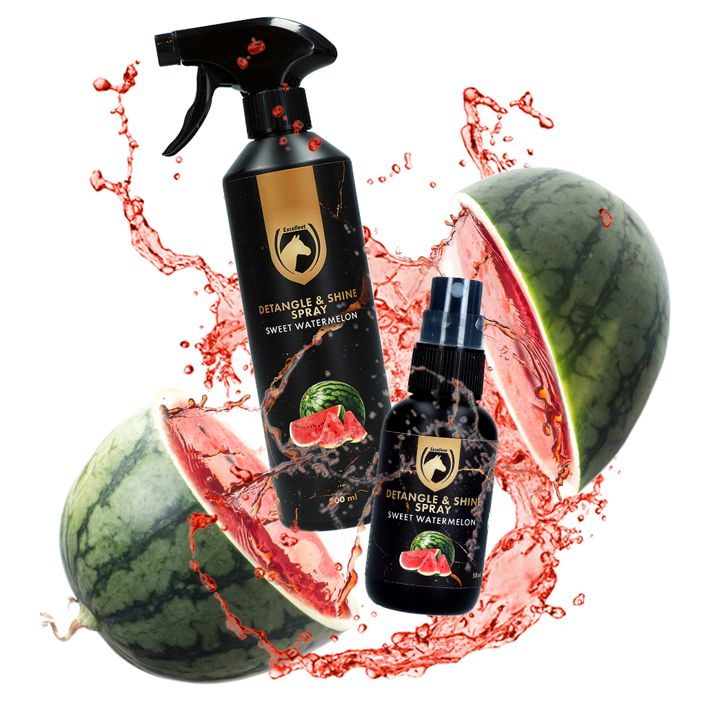 Excellent Horse Detangle & Shine Spray 500 ml Sweet Watermelon - afbeelding 2