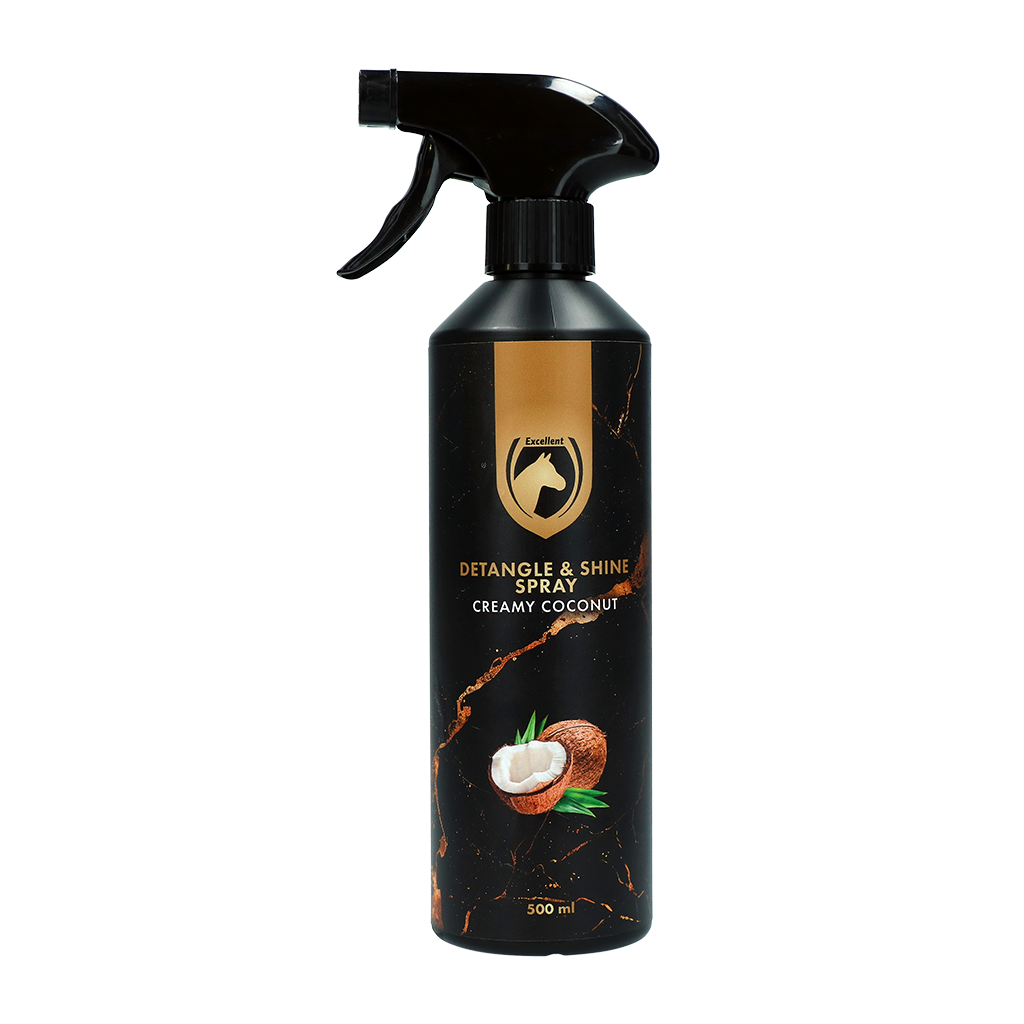 Excellent Horse Detangle & Shine Spray 500 ml Creamy Coconut - afbeelding 1