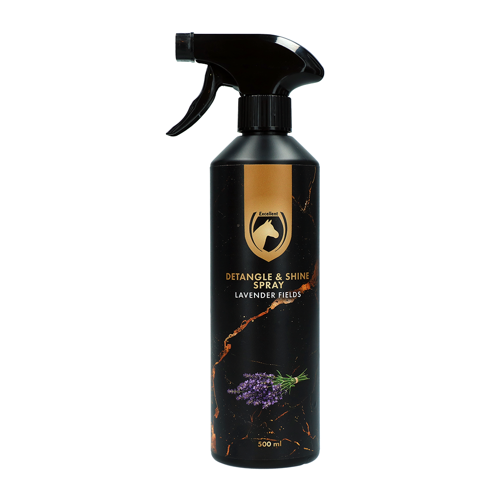 Excellent Horse Detangle & Shine Spray 500 ml Lavendelvelden - afbeelding 1
