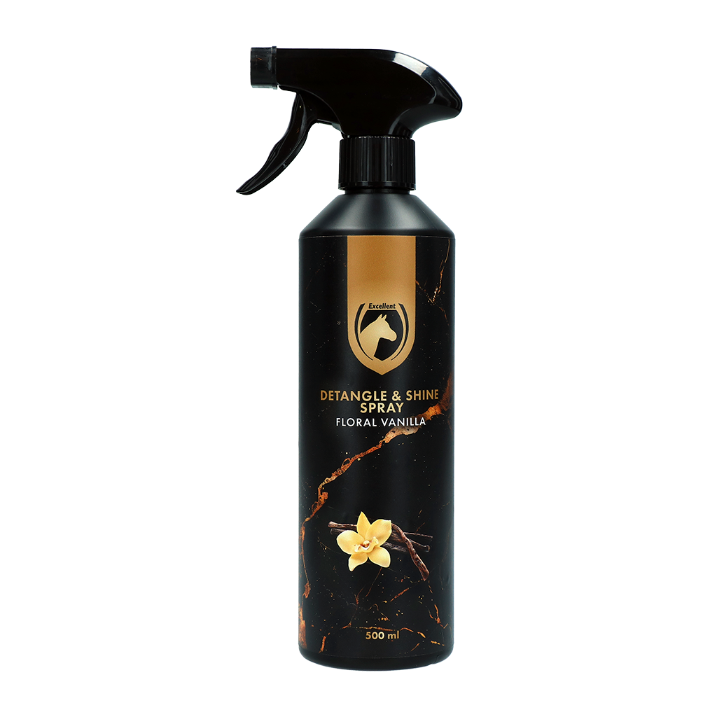 Excellent Horse Detangle & Shine Spray 500 ml Floral Vanilla - afbeelding 1