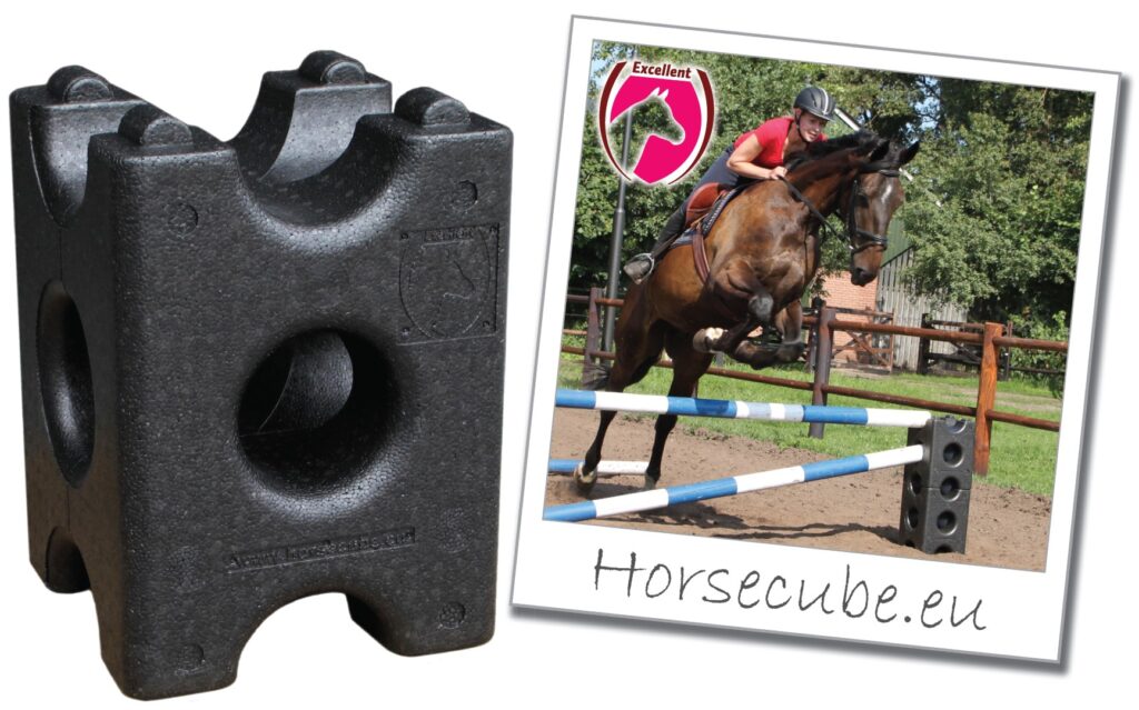 Excellent Horse Cube hindernisblok voor paarden en pony's - afbeelding 2
