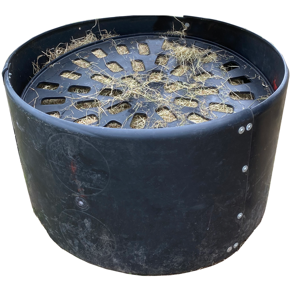 OK Plast Hooi Slow Feeder Deksel Ø 126 cm voor Hooi Ring Feeder - afbeelding 4