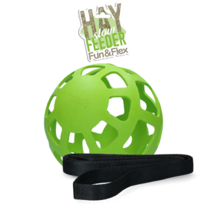 Hay Slow Feeder Fun & Flex Groen - Langzaam Voeren voor Paarden