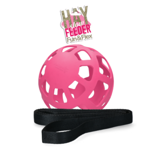 Hay Slow Feeder Fun & Flex Roze - Langzaam Voeren voor Paarden