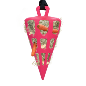 Hay Slow Feeder Fun & Flex Carrot Roze