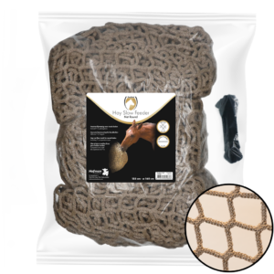 Hay Slow Feeder Net Ronde Baal - Hooinet voor Paarden
