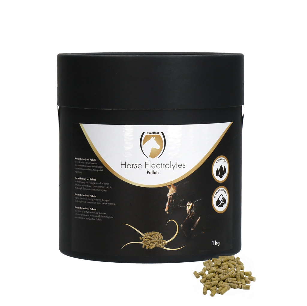 Excellent Horse Electrolytes Pellets 1 kg - Elektrolyten aanvulling voor paarden