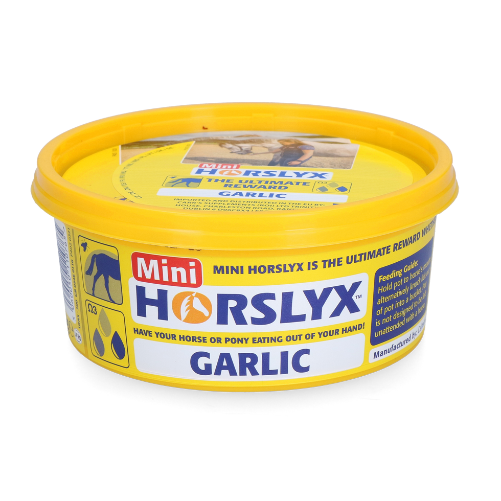Horslyx Mini Knoflook 650 g - Smakelijke Liksteen voor Paarden - afbeelding 1