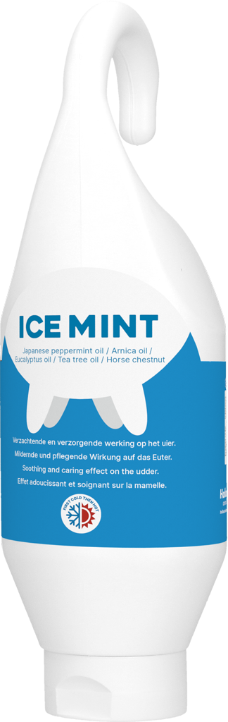 Ice Mint Gel Sta en hangtube 500 ml - Uierverzorging voor Melkkoeien - afbeelding 1