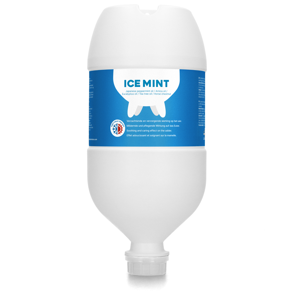 Ice Mint Gel 2,5 l - Uierverzorging voor Melkkoeien - afbeelding 1