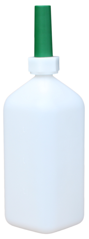 Ingeef Fles Rund / Kalf 'Gewa' 2l - Handige ingeeffles voor jongvee