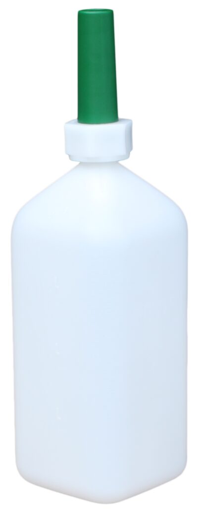 Ingeef Fles Rund / Kalf 'Gewa' 2l - Handige ingeeffles voor jongvee - afbeelding 2