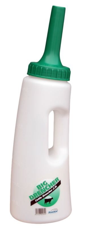 Ingeef Easy Drencher Big 2,5 l Rund/Kalf Groen Compleet