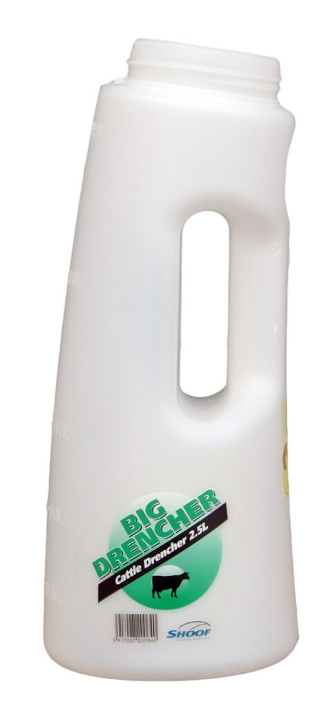 Ingeef Easy Drencher Big 2,5 l Rund/Kalf Groen Compleet - afbeelding 2