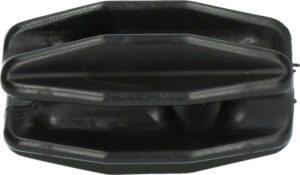 Isolator Eindspanner Zwart - ZoneGuard